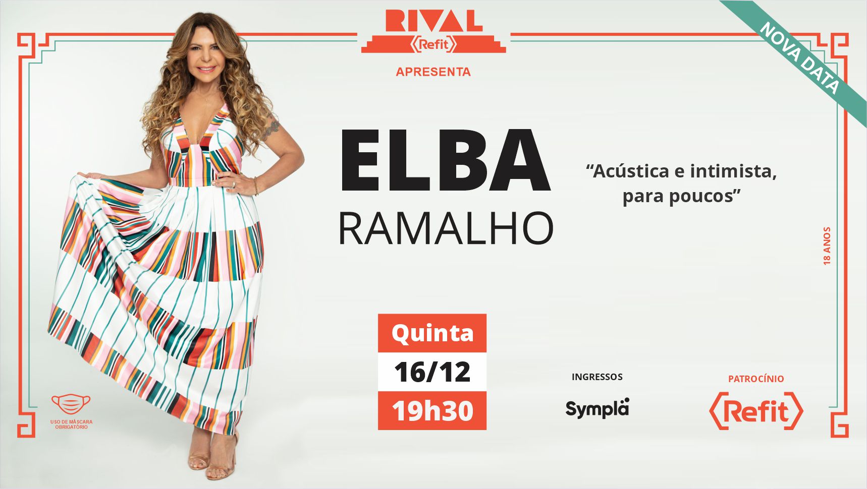 Elba Ramalho Teatro Rival Refit