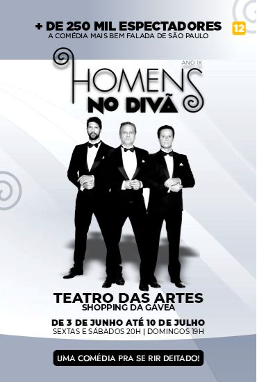 HOMENS NO DIVÃ COMÉDIA