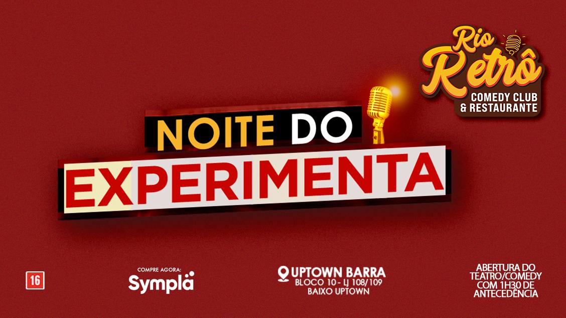 NOITE DO EXPERIMENTA (30 DE JUNHO)