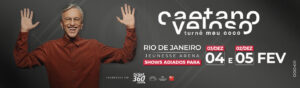 Caetano Veloso na JEUNESSE ARENA-RJ