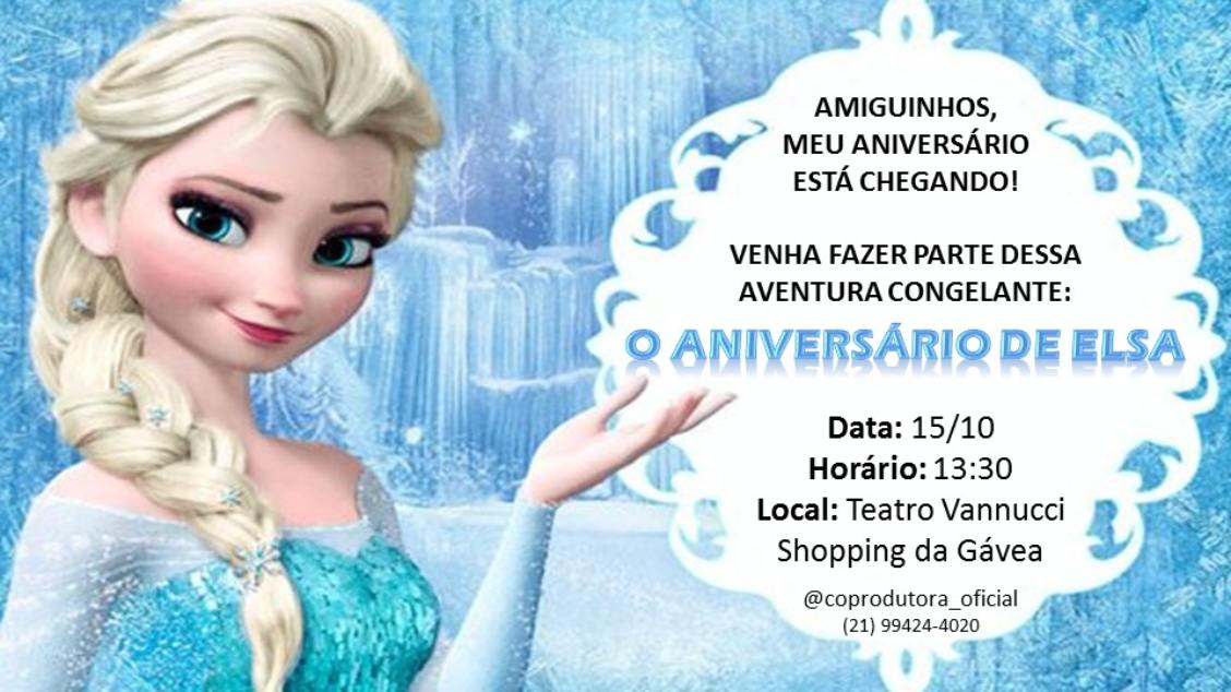 O Aniversário de Elsa TEATRO VANNUCCI