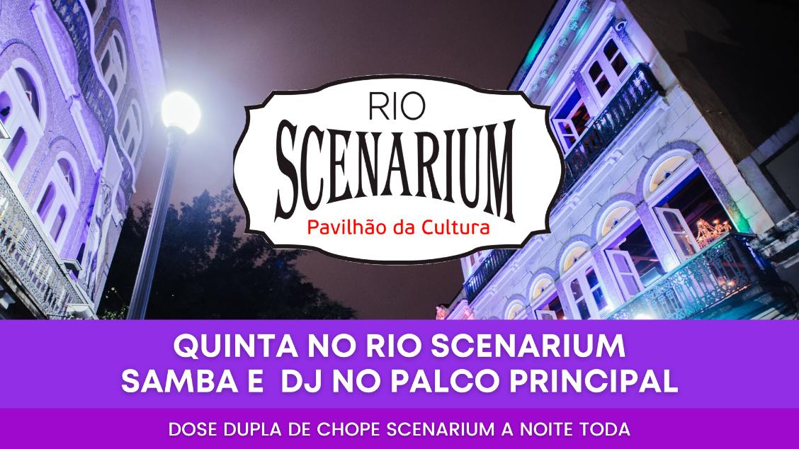 DIOGO CUNHA NO RIO SCENARIUM