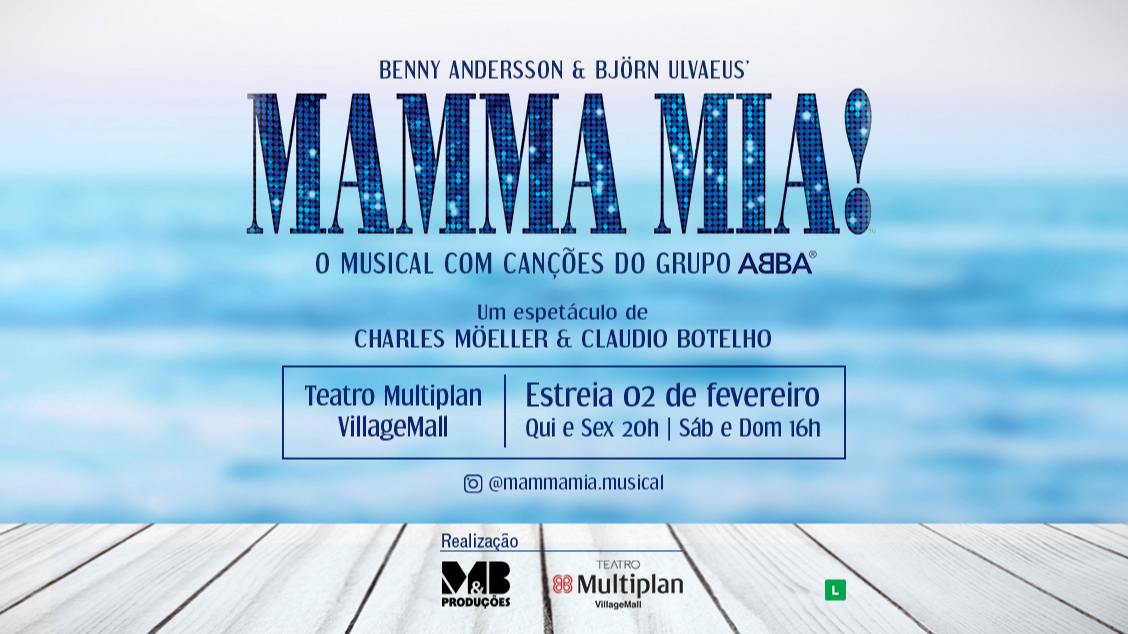 MAMMA MIA! NO TEATRO MULTIPLAN