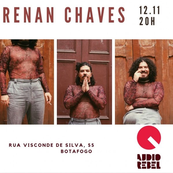 Renan Chaves na Audio Rebel.