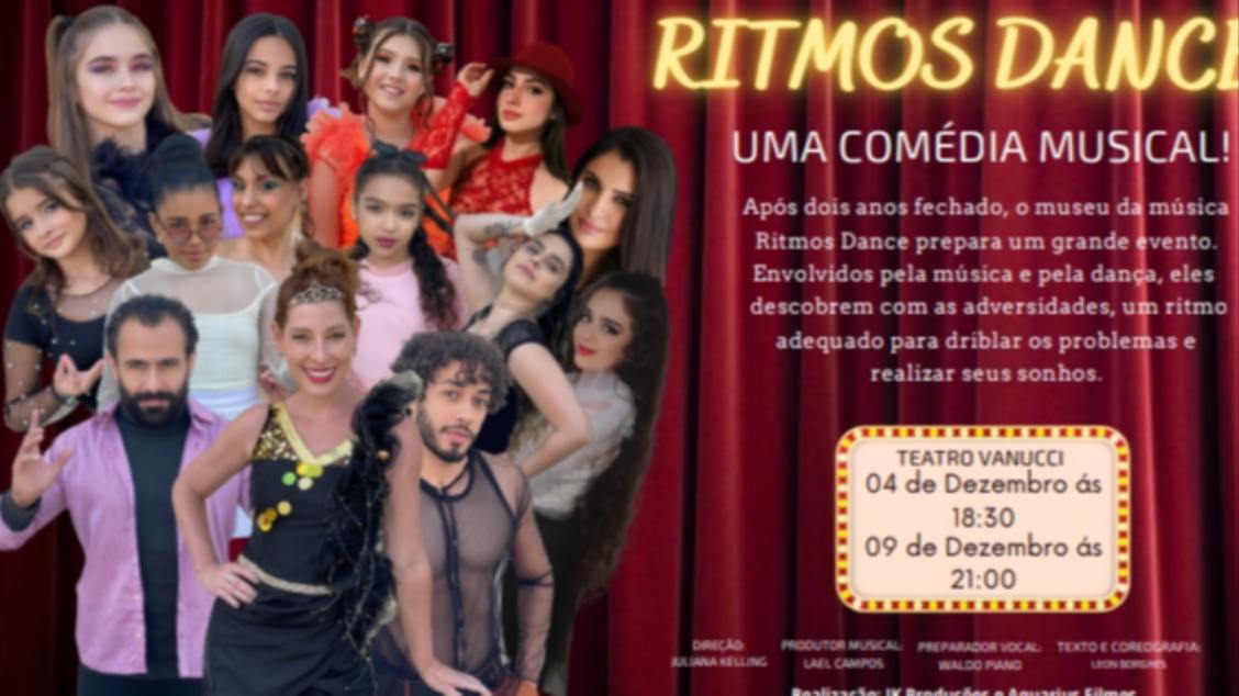 Ritmos Dance - Uma comédia Musical ! no TEATRO VANNUCCI