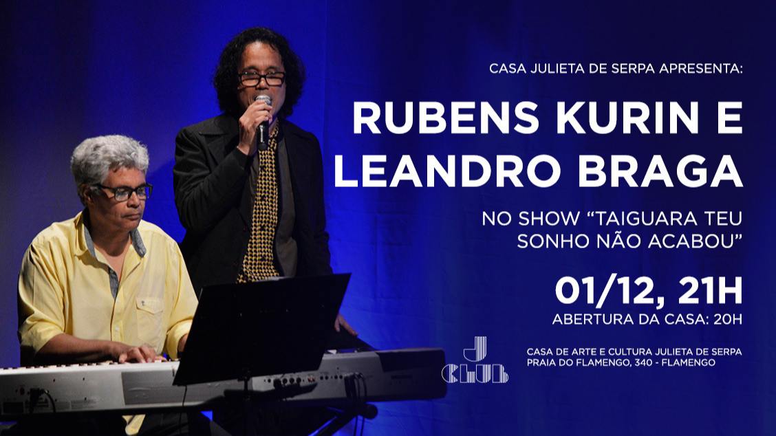 Rubens Kurin e Leandro Braga no JClub