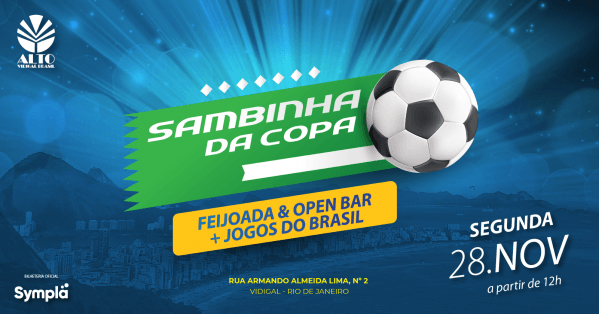 Sambinha da Copa no ALTO VIDIGAL BRASIL