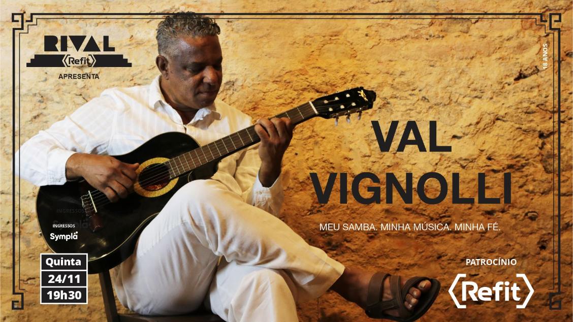 Val Vignoll no TEATRO RIVAL REFIT