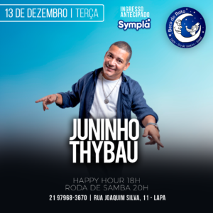 Juninho Thybau no Beco do Rato