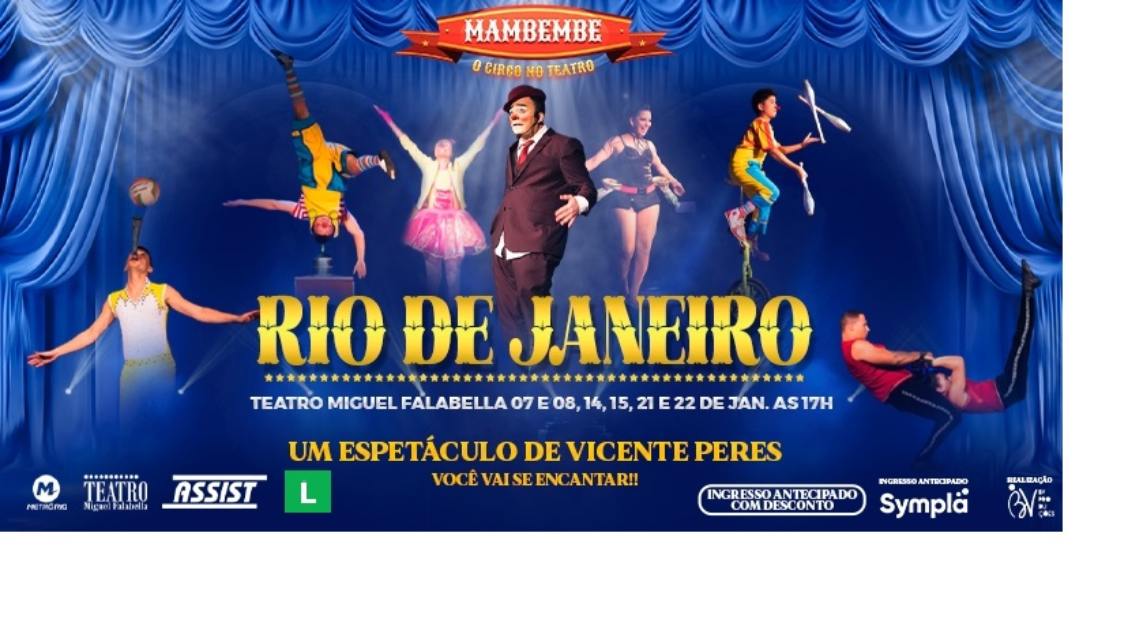 Mambembe Circus no Teatro Miguel Falabella