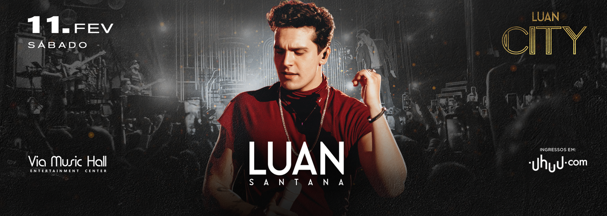 Luan Santana no VIA MUSIC HALL