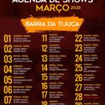 Bar Alcione- Agenda Março