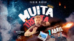 Fábio Rabin - É muita treta NO TEATRO MULTIPLAN