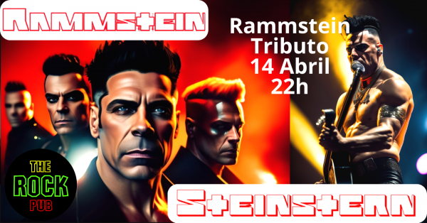 Rammstein Tributo - Steinstern no The Rock Pub