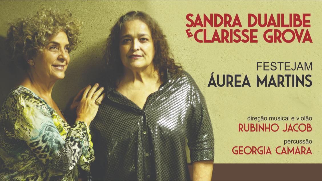 Sandra Duailibe e Clarisse Grova no Teatro Brigitte Blair