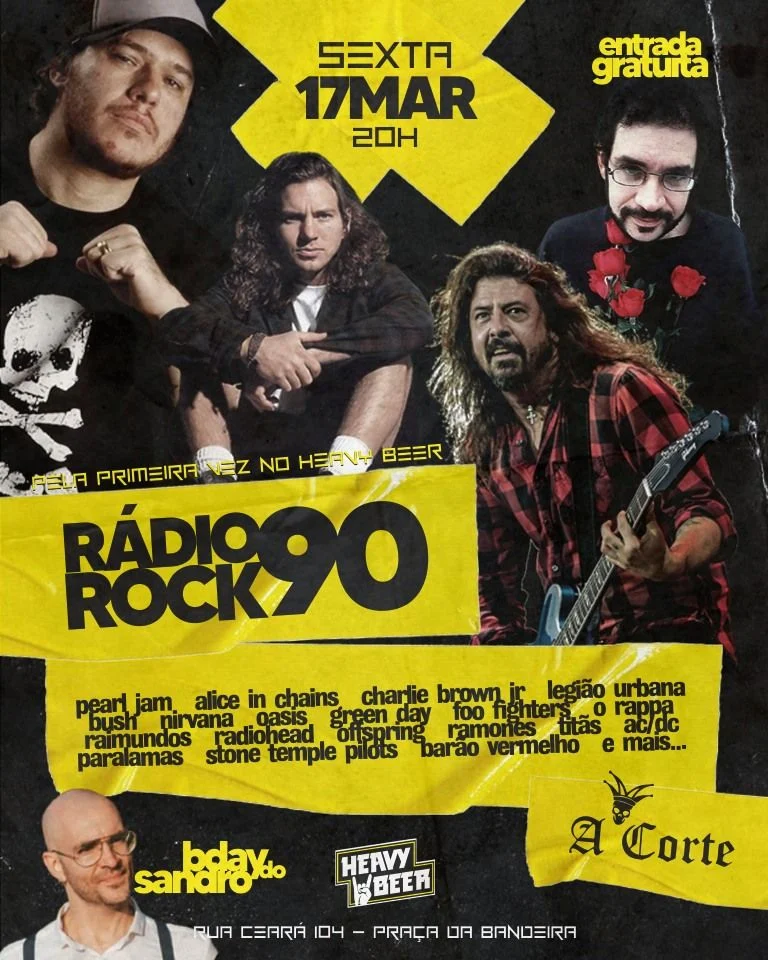 Radio Rock 90 - A corte - Pela Primeira Vez no Heavy Beer !
