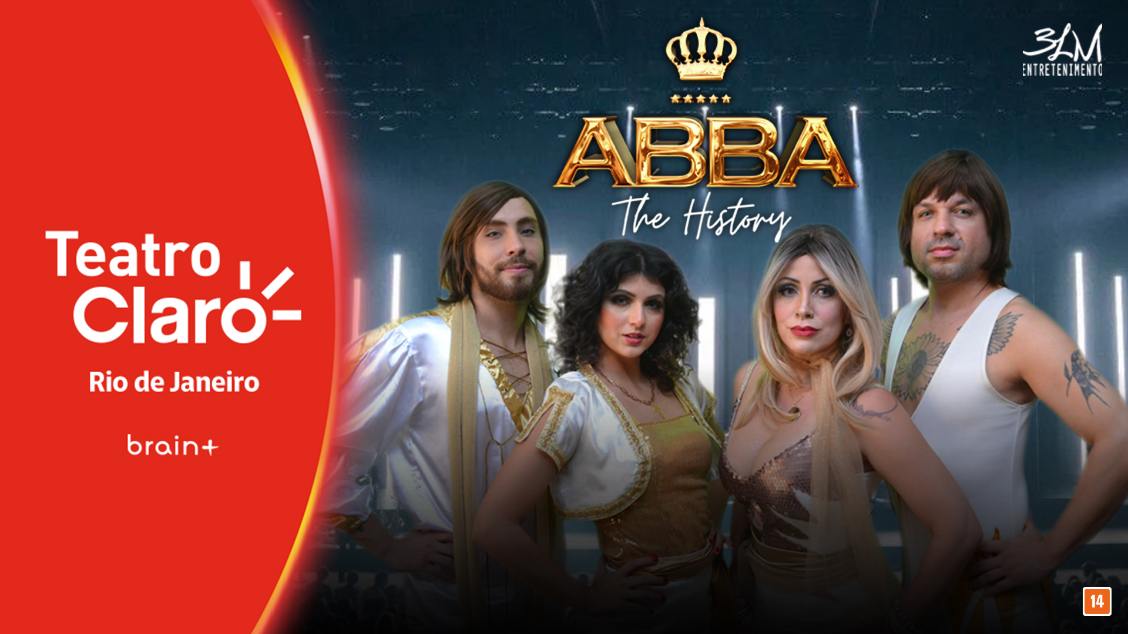 ABBA THE HISTORY NO TEATRO CLARO RIO