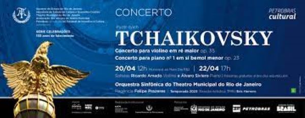 Concerto Tchaikovsky no Theatro Municipal do Rio de Janeiro
