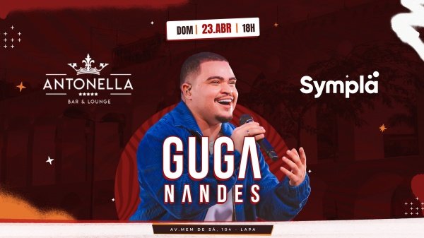 Domingo à Vontade com Guga Nandes na Antonella