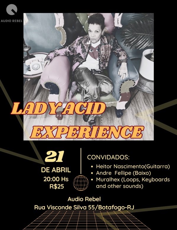Lady Acid Experience na AUDIO REBEL