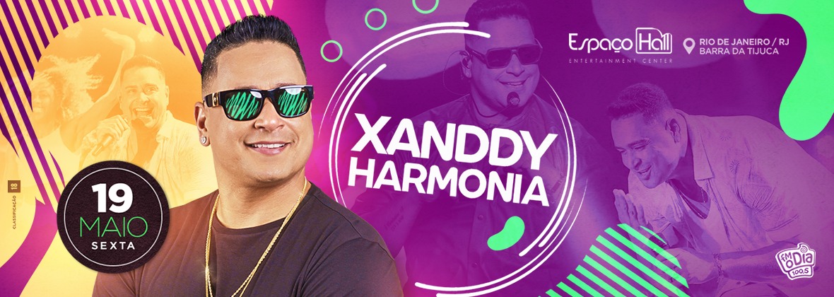 Xanddy Harmonia no ESPAÇO HALL - RJ