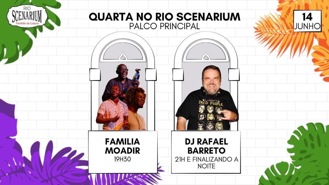 FAMILIA MOADIR NO RIO SCENARIUM 