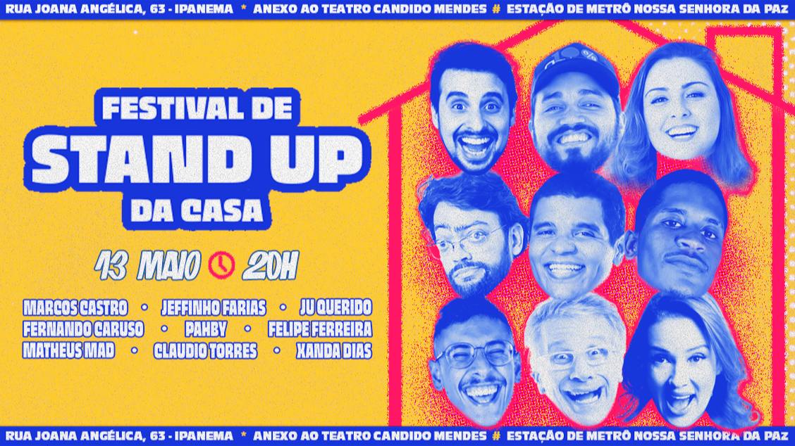 FESTIVAL DE STAND UP DA CASA 