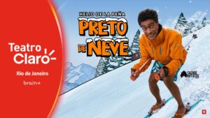 HELIO DE LA PEÑA em PRETO DE NEVE NO TEATRO CLARO RIO