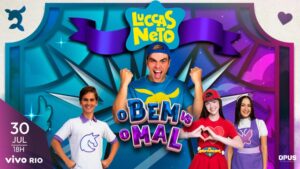 LUCCAS NETO NO VIVO RIO