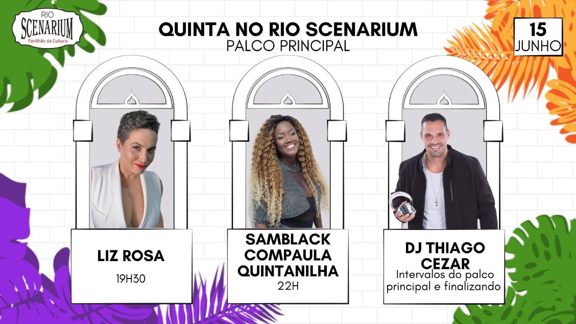 SAMBLACK COM PAULA QUINTANILHA NO RIO SCENARIUM 15.06