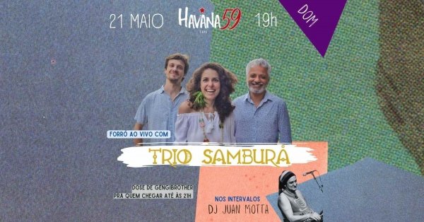 TRIO SAMBURÁ NO Havana 59