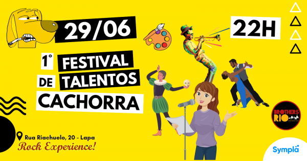 FESTIVAL DE TALENTOS CACHORRA NO ROCK EXPERIENCE RJ