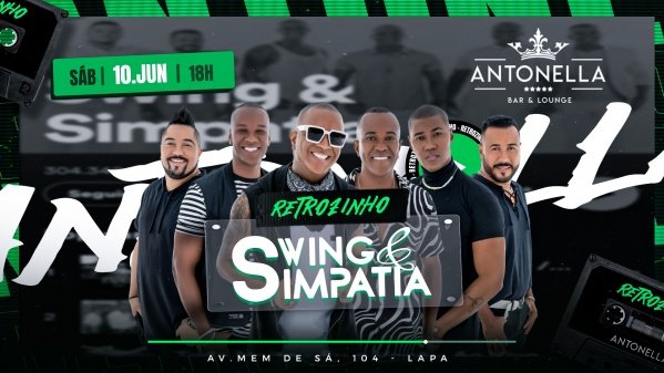 Retrozinho Antonella com Swing Simpatia