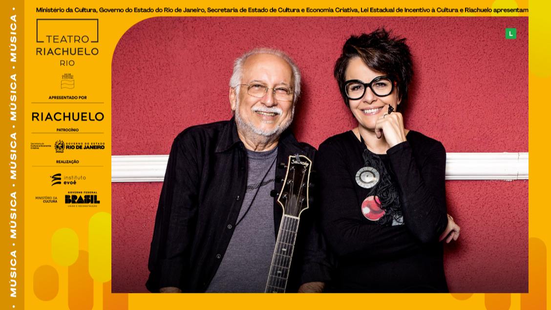 65 ANOS DA BOSSA NOVA COM LEILA PINHEIRO E ROBERTO MENESCAL NO TEATRO RIACHUELO - RJ