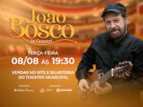 João Bosco In Concert no Theatro Municipal do Rio de Janeiro