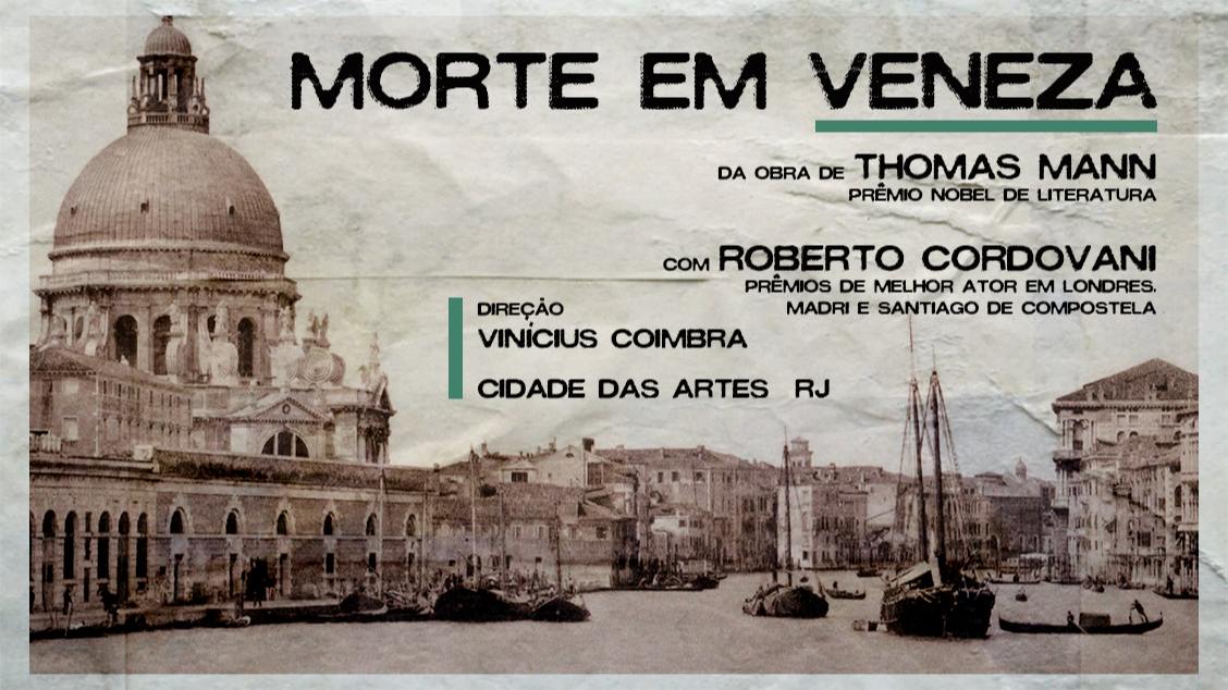 MORTE EM VENEZA na Cidade das Artes