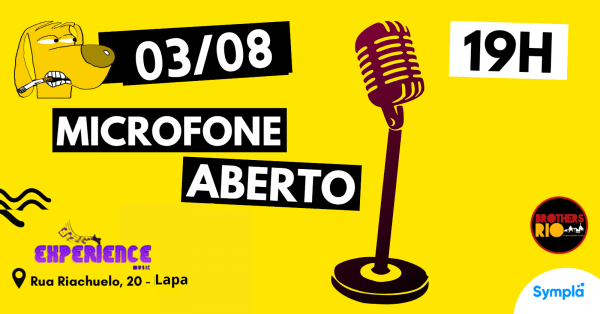 Microfone Aberto - Stand-up Comedy