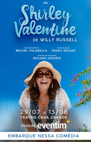 SHIRLEY VALENTINE NO TEATRO CASA GRANDE