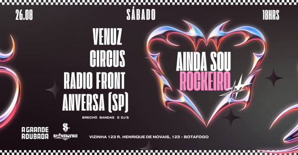 Ainda sou Rockeiro - Radio Front Anversa Circus Venuz