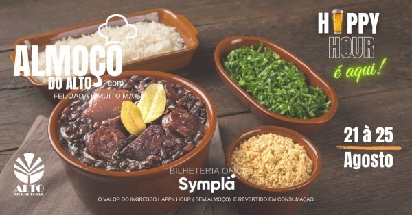 Almoço do Alto Vidigal Brasil + Happy Hour