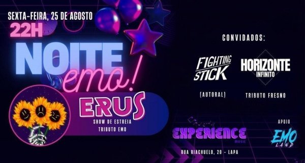Banda Erus no ROCK EXPERIENCE RJ