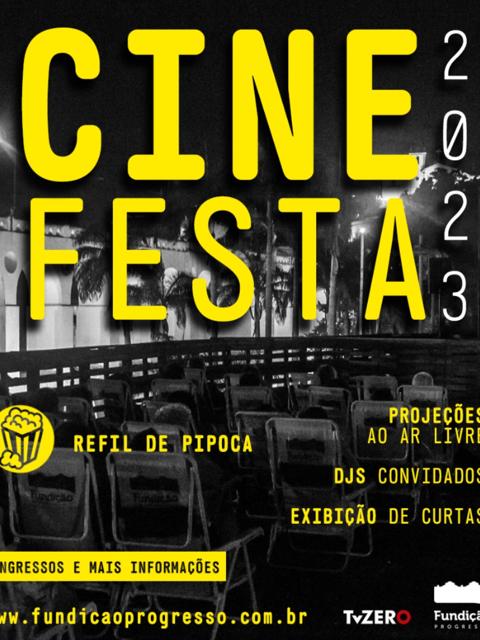 CINEFESTA NO FUNDIÇÃO PROGRESSO