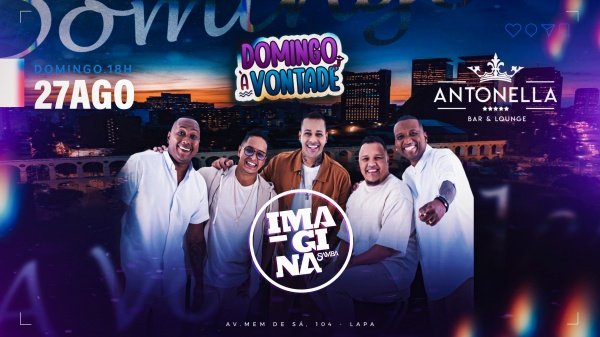 Domingo à Vontade com ImaginaSamba na Antonella