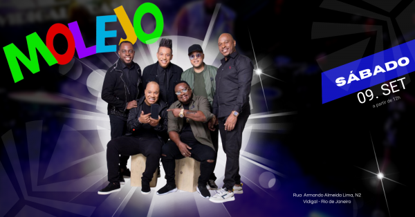Grupo Molejo no Alto Vidigal Brasil