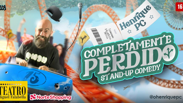 Henrique PC em COMPLETAMENTE PERDIDO NO TEATRO MIGUEL FALABELLA