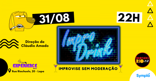 IMPRODRINK - Improviso Etílico de Cláudio Amado