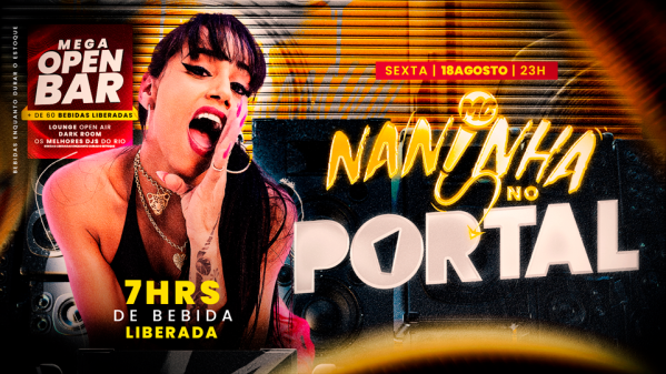 MC NANINHA NO PORTAL - SEXTA