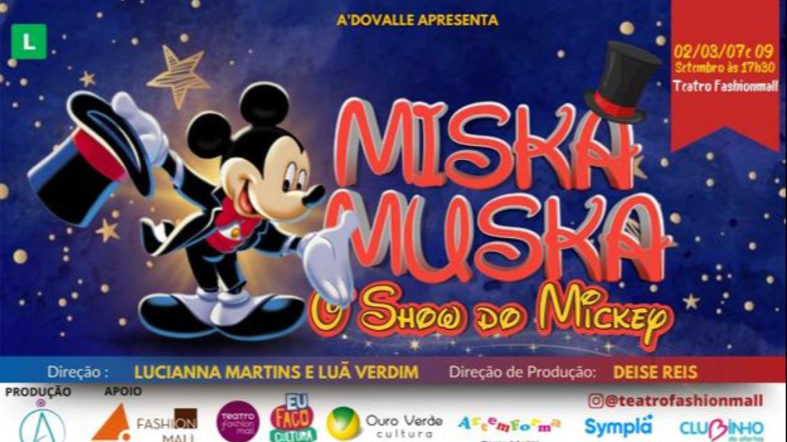 MISKA MUSKA no TEATRO FASHION MALL - RJ