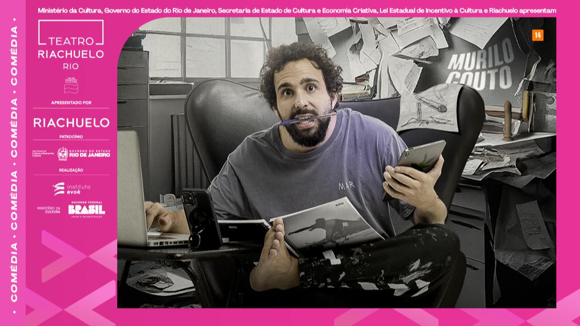 MURILO COUTO EM IDEIAS SOLTAS NO TEATRO RIACHUELO - RJ