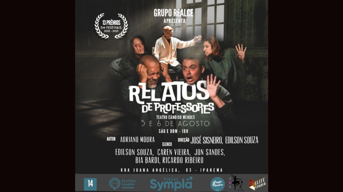 Relatos de Professores no TEATRO CÂNDIDO MENDES